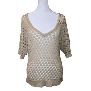 Anthropologie Nick & Me Knit Blouse